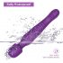 Tracy's Dog Wand - ūdensizturīgs, uzlādējams, pulsējošs masāžas vibrators (violets) 