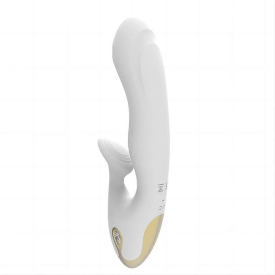Tracy's Dog VX008 - akumulators ūdensizturīgs klitori stimulators vibrators (balts)