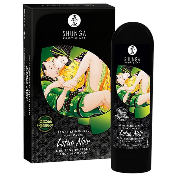 Shunga Lotus Noir - Unisex Stimulācijas Gels (60ml)