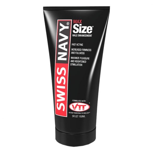 Swiss Navy MAX Size - stimulējošs krēms vīriešiem (150ml) 