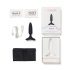 LOVENSE Hush 2 XS - akumulatora maza anālā vibrators (25mm) - melns 