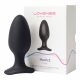 LOVENSE Hush 2 L - akumulators mazais anālais vibrators (57mm) - melns 