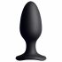 LOVENSE Hush 2 L - akumulators mazais anālais vibrators (57mm) - melns 