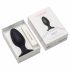 LOVENSE Hush 2 L - akumulators mazais anālais vibrators (57mm) - melns 