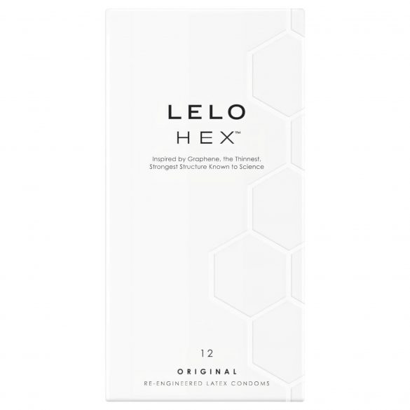 LELO Hex Original - luksusa prezervatīvi (12 gab.) 