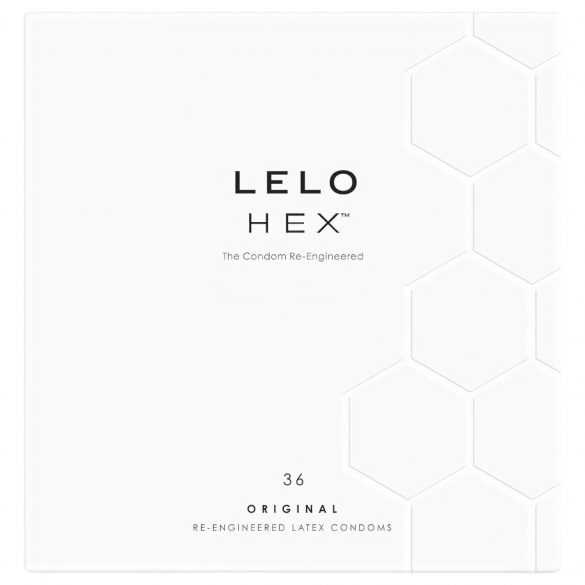 LELO Hex Original - luksusa prezervatīvi (36 gab.) 