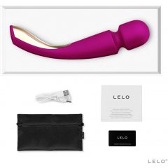   LELO Smart Wand 2 - lielais uzlādējamais masāžas vibrators (violets)