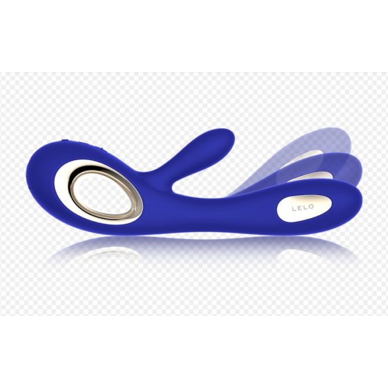 LELO Soraya Wave - uzlādējams, klitora stimulējošs, zondējošs vibrators (zils)