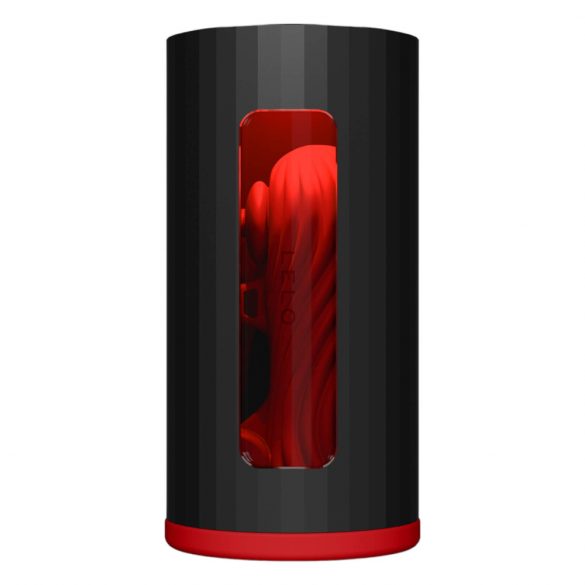 LELO F1s V3 - interaktīvs masturbators (melns-sarkans)