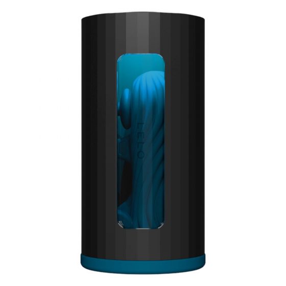 LELO F1S V3 - interaktīvs masturbators (melns-zils)