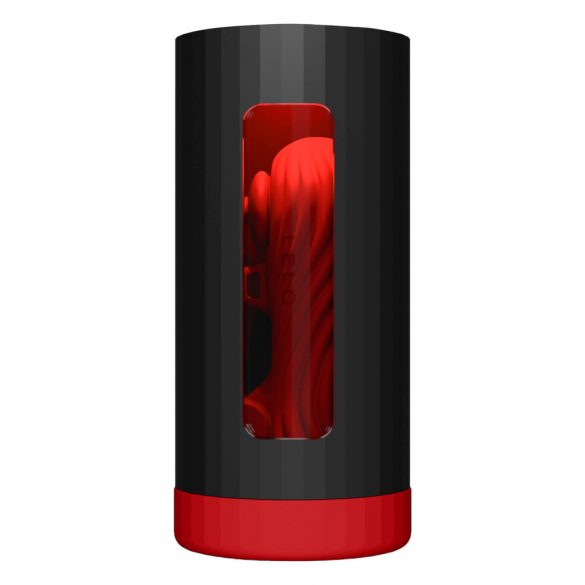 LELO F1s V3 XL - interaktīvs masturbators (melns-sarkans)
