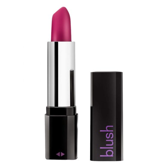 Blush Lipstiku Rosé - viegli slēpjams matēts vibrators (melns-rozā)