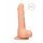 RealRock Dong 7 - reālistisks dildo ar sēkliniekiem (17cm) - dabisks 