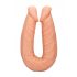 RealRock Dubultais Dong 18 - dubultais dildo (46 cm) - dabīgs 