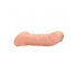 RealRock Penis Sleeve 9 - dzimumlocekļa pārvalks (21,5 cm) - dabīgi 