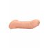 RealRock Penis Sleeve 9 - dzimumlocekļa pārvalks (21,5 cm) - dabīgi 