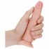 RealRock Slim - ar piesūcekni, realistisks dildo - 15,5cm (dabīgs) 