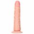 RealRock Slim - ar piesūcekni, realistisks dildo - 15,5cm (dabīgs) 