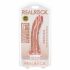 RealRock - piesūcekņa realistisks dildo - 15,5cm (dabīgs) 