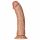 RealRock - piesūcekņa taustes realistisks dildo - 15,5cm (tumši naturāls) 