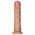 RealRock - piesūcekņa taustes realistisks dildo - 15,5cm (tumši naturāls) 