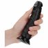 RealRock - reālistisks piesūcekņa dildo - 15,5cm (melns) 