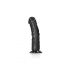 RealRock - reālistisks piesūcekņa dildo - 15,5cm (melns) 