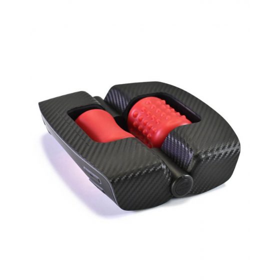 Orctan - akumulatora dzimumlocekļa masāžas ierīce (melna-sarkana)