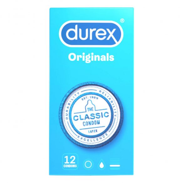 Durex Classic prezervatīvi (12 gab.) 