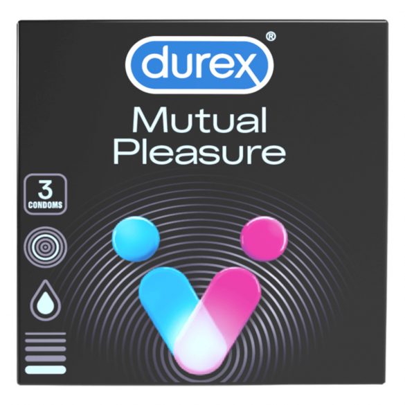 Durex Mutual Pleasure prezervatīvi (3 gab.) 