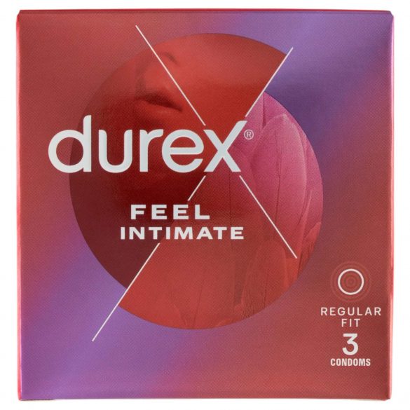 Durex Feel Intimate - plāns prezervatīvs (3gab) 