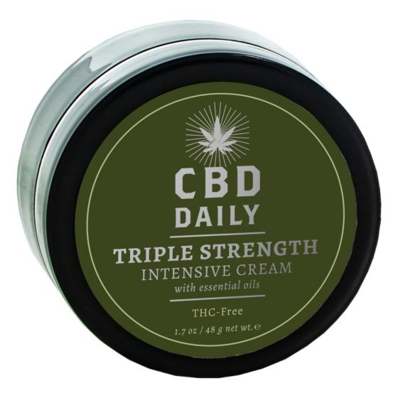 CBD Daily Triple Strength - kanepju bāzēts ādas kopšanas krēms (48g)