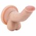 Dr. Skin 4 - piesūceknis, ar sēkliniekiem, dabīgais dildo (12 cm) 