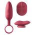 Platanomelón Mobi - Wireless Vibrator Set with Batteries - 2 Piece (Red) 