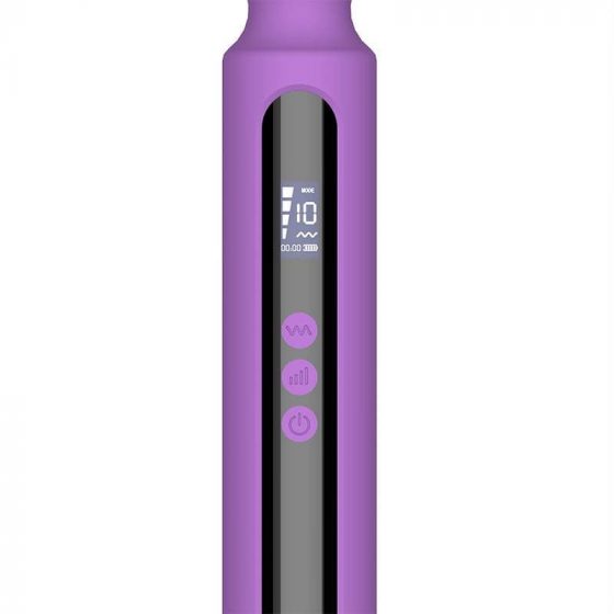 Engily Ross Aura - akumulators, digitālais masēšanas vibrators (violets)