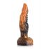 Creature Cocks Ravager - teksturēts silikona dildo - 20cm (oranža) 