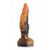 Creature Cocks Ravager - teksturēts silikona dildo - 20cm (oranža) 