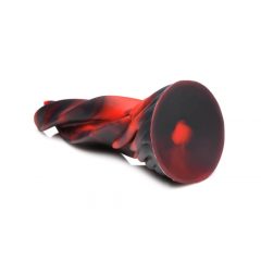   Creature Cocks Hell Kiss - vērpe silikona dildo - 19 cm (sarkans)