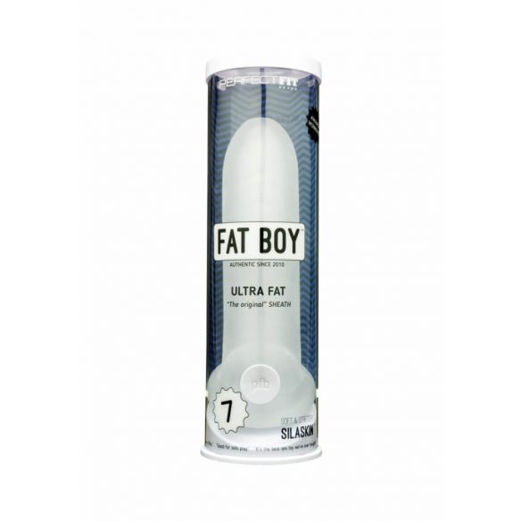 Fat Boy Original Ultra Fat - dzimumlocekļa uzmava (19cm) - pienbalts 