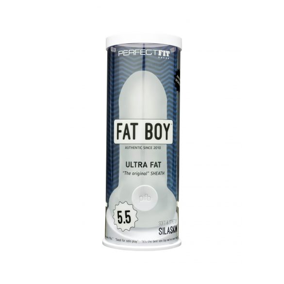 Fat Boy Original Ultra Fat - dzimumlocekla pārvalks (15cm) - piena balts 