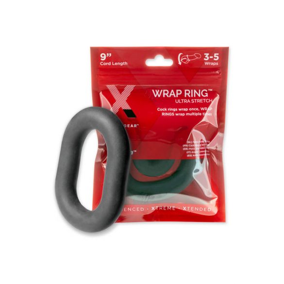 Perfect Fit Ultra Wrap 9 - bieza dzimumlocekļa gredzens - melns (22 cm) 