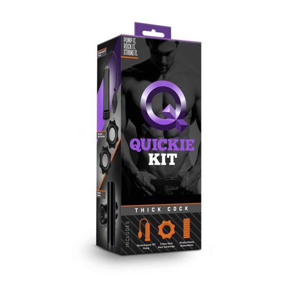Quickie Kit - biezpaa sūknēšanas komplekts - biezs (4 daļas)