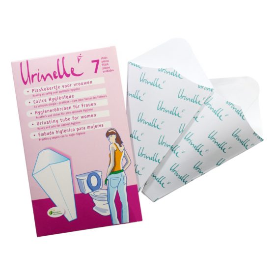 Urinelle - papīra urinēšanas piltuvju komplekts (7gb)