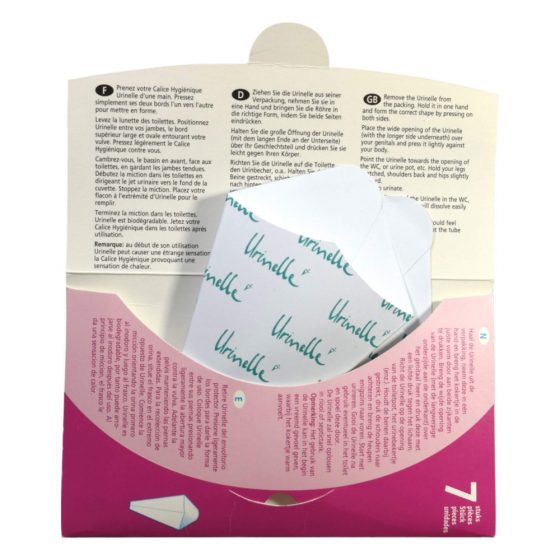 Urinelle - papīra urinēšanas piltuvju komplekts (7gb)