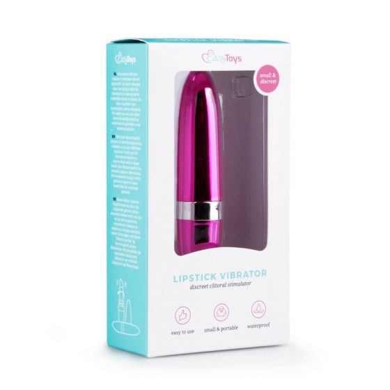 Easytoys Lūpukrāsa - ūdensizturīgs vibratora (rozā)