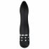 Easytoys Diamond Curved - mini nūjas vibrators (melns) 