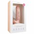 Easytoys - piesūcekņa bumbiņu dildo (22,5 cm) - dabīgs 