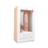 Easytoys - piesūceknis, sēklu maisiņš liels dildo (26.5 cm) - dabīgs 