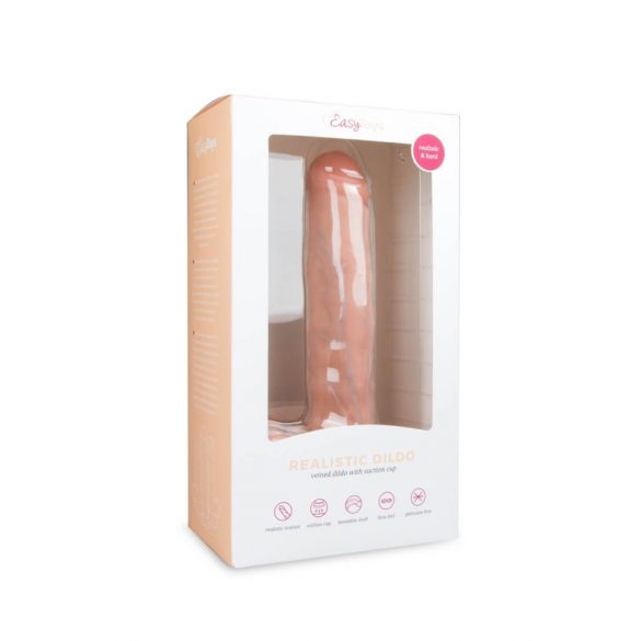 Easytoys - piesūceknis, dzimumlocekļa formas liels dildo (29,5 cm) - dabīgs 