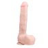 Easytoys - piesūceknis, dzimumlocekļa formas liels dildo (29,5 cm) - dabīgs 